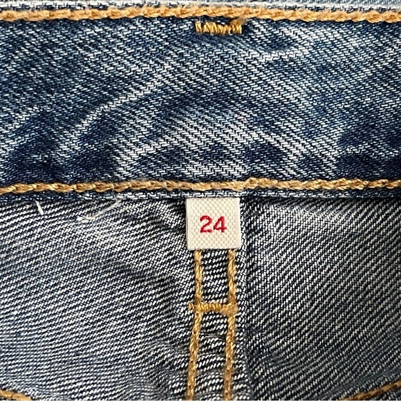 Levi’s Column Ankle Skirt Front Slit Women’s Size 24 Cotton
90s Style Versatile - Picture 9 of 11